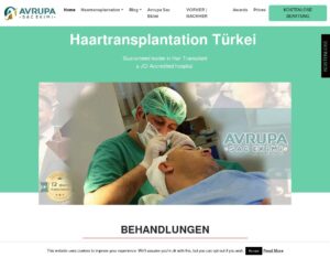 avrupa sac ekimi haartransplantation